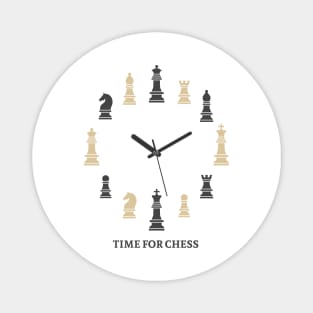 Time for Chess Magnet